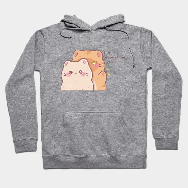 Cats I'm meowtching you Hoodie by Pikusapi